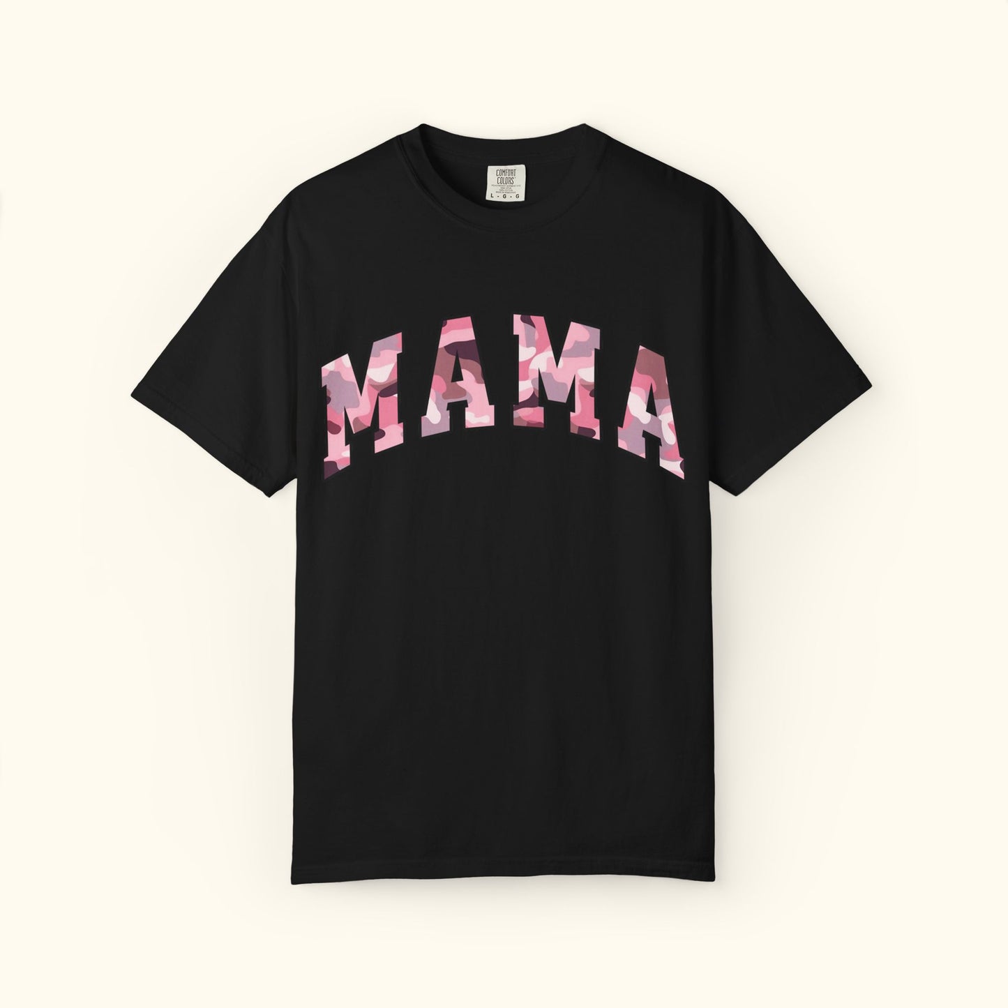 Comfort Colors® Camo Mama T-Shirt | Pink White Camo Mama Shirt | Mothers Day Gift for Moms | Unisex Comfort Cotton Tee | Mom Life Shirt