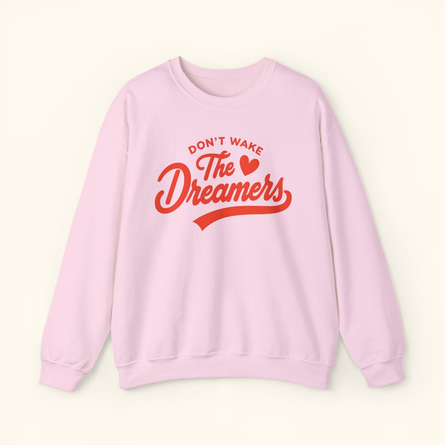 Dreamers Crewneck Sweatshirt | Gift for Dreamers | Motivational Unisex Pullover | Inspirational Graphic Sweater | Comfortable Everyday Wear