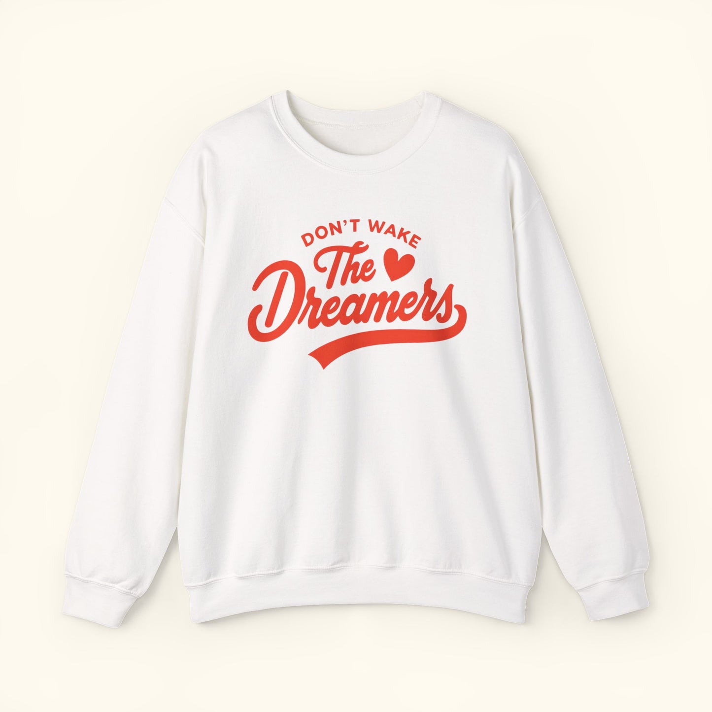 Dreamers Crewneck Sweatshirt | Gift for Dreamers | Motivational Unisex Pullover | Inspirational Graphic Sweater | Comfortable Everyday Wear