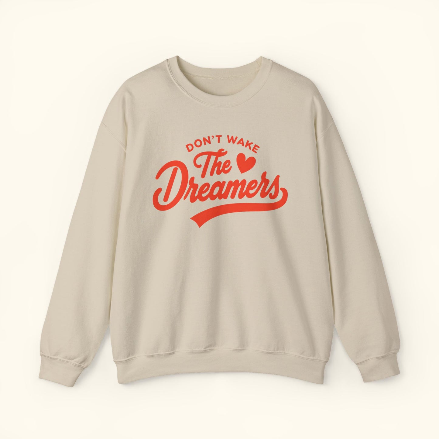 Dreamers Crewneck Sweatshirt | Gift for Dreamers | Motivational Unisex Pullover | Inspirational Graphic Sweater | Comfortable Everyday Wear