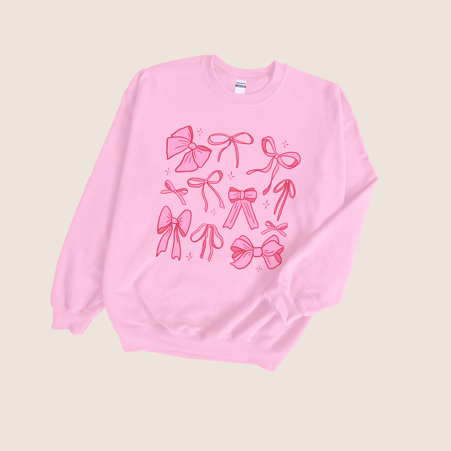 Pink Bow Sweatshirt