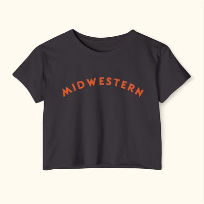 Midwestern Festival Crop Top | Cute Summer Concert Shirt | Casual Tour Tee | Boho Festival Outfit | Country Girl Top | Crop Top for Women