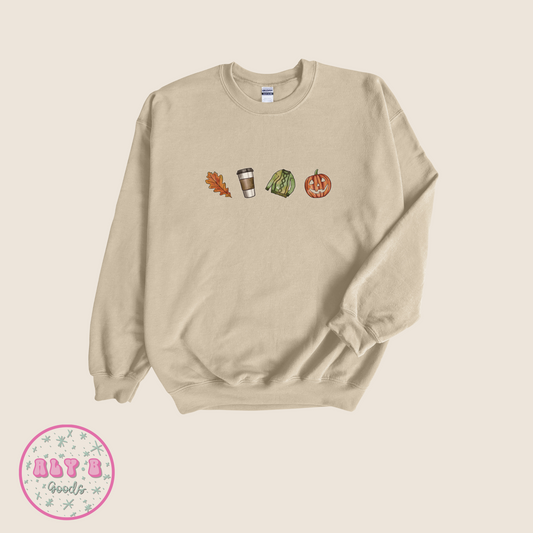 Watercolor Fall Sweatshirt