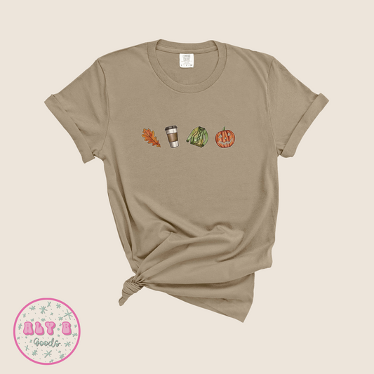 Watercolor Fall Tshirt