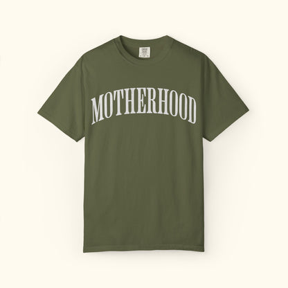 Comfort Colors® Motherhood T-Shirt | Gift for Mom | Unisex Tee | Mom Shirt | Casual Mom Life Tee | Mothers Day Gift | Birthday Shirt for Her