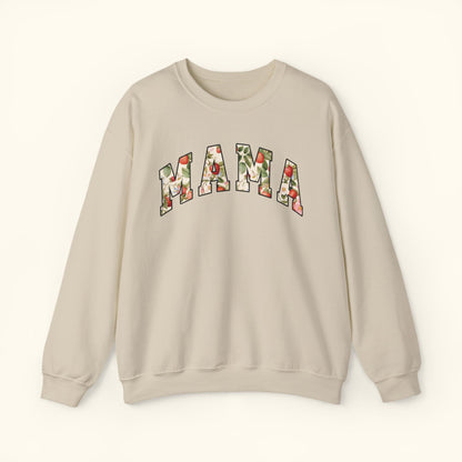 Floral Mama Sweatshirt | Strawberry Fruit Mama Print | Cozy Mothers Day Gift for Moms | Unisex Trendy Crewneck | Comfortable Everyday Wear