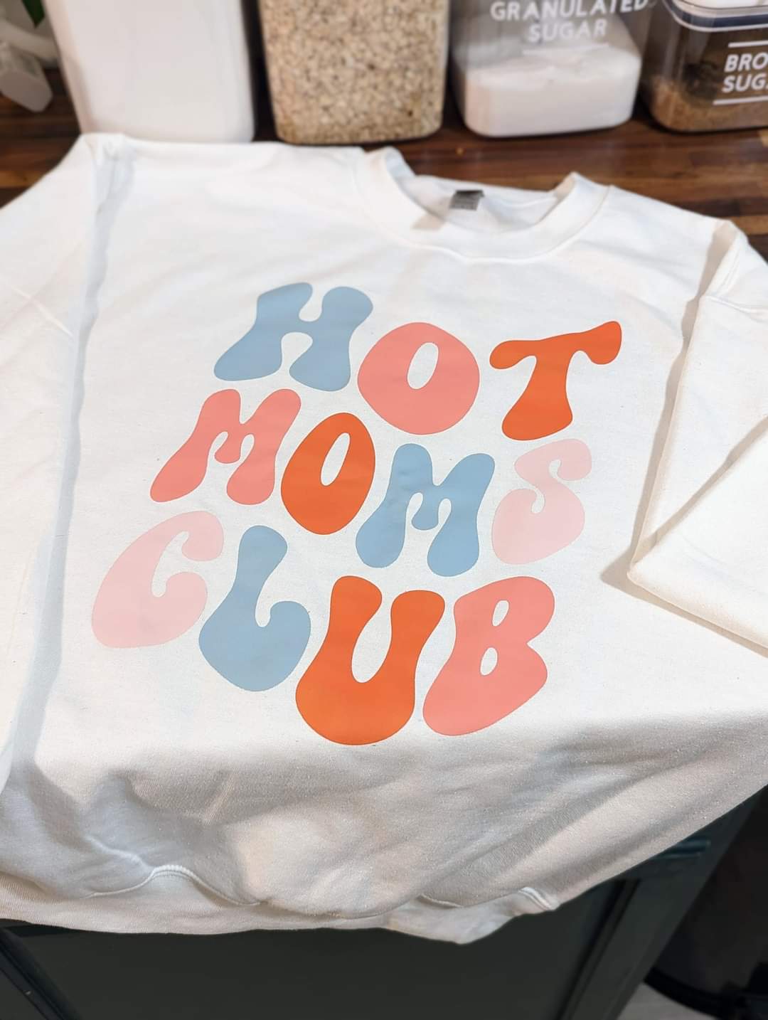 Sand Hot Moms Club Sweatshirt